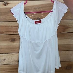 Over the shoulder top